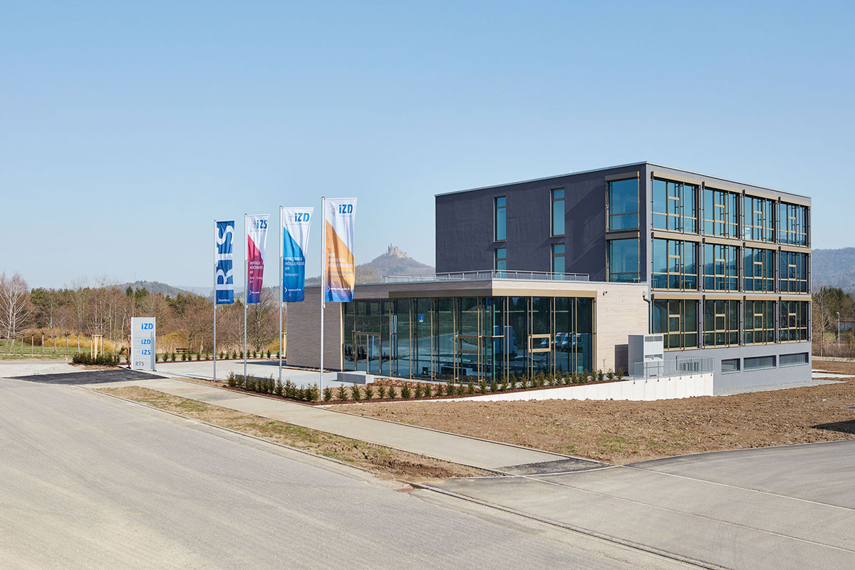Neubau Bürogebäude iZD in Bisingen
